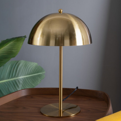Ashcroft - Tundra Table Lamp - Gold outer - White inner