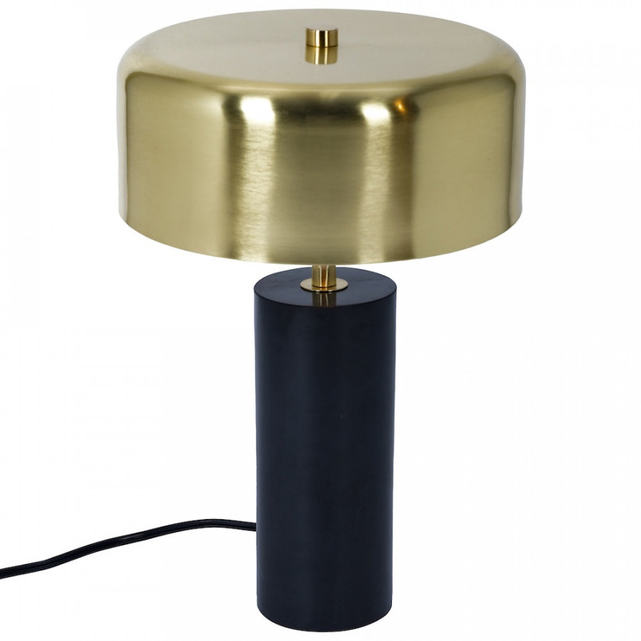 Ashcroft - Kinetic Table Lamp in Gold outer and White inner
