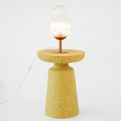 Ashcroft - Clario Bronze Clear Glass Table Lamp