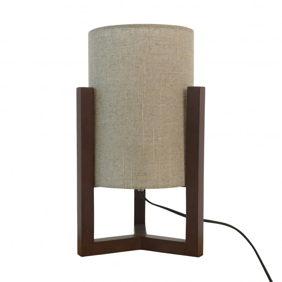 Ashcroft - Sylva Glass Table Lamp With Gray Shade