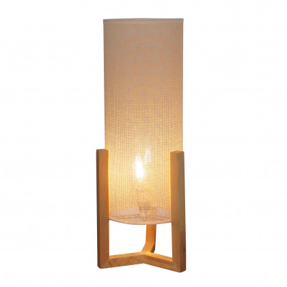 Ashcroft - Rayna Table Lamp Oak and Natural