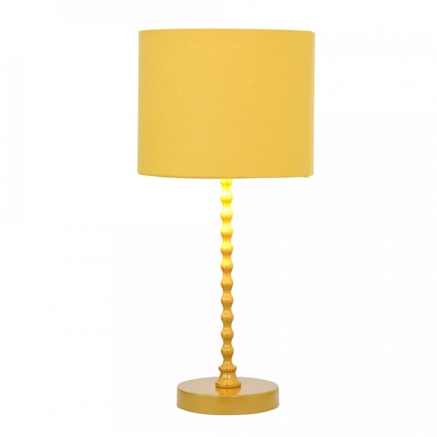 Ashcroft - Sereno Table Lamp Ochre and Gold