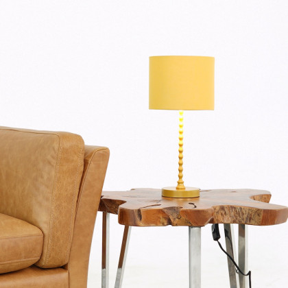 Ashcroft - Sereno Table Lamp Ochre and Gold