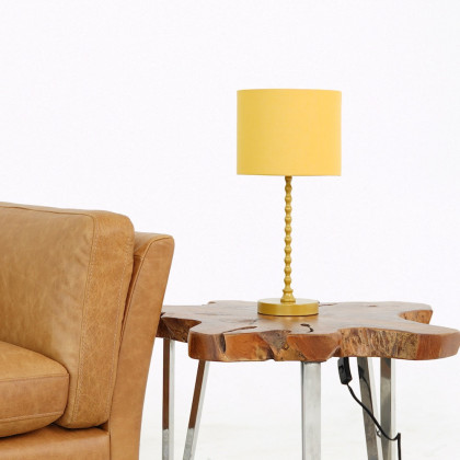 Ashcroft - Sereno Table Lamp Ochre and Gold