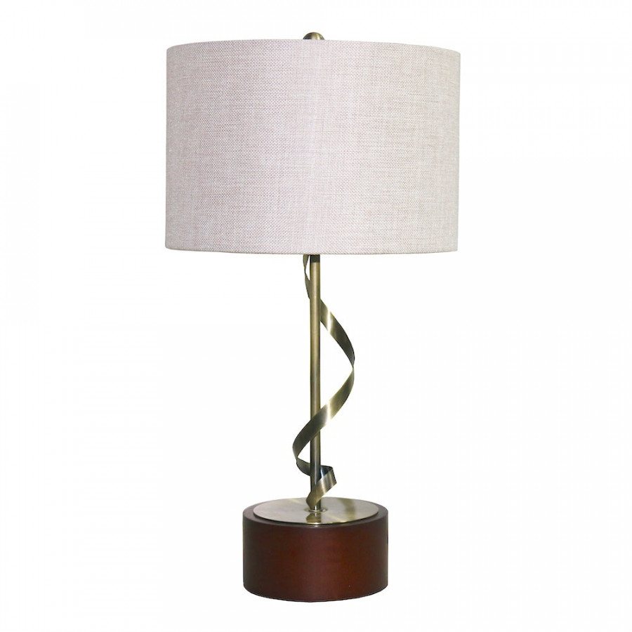 Ashcroft - Foundry Twisted Metal Table Lamp