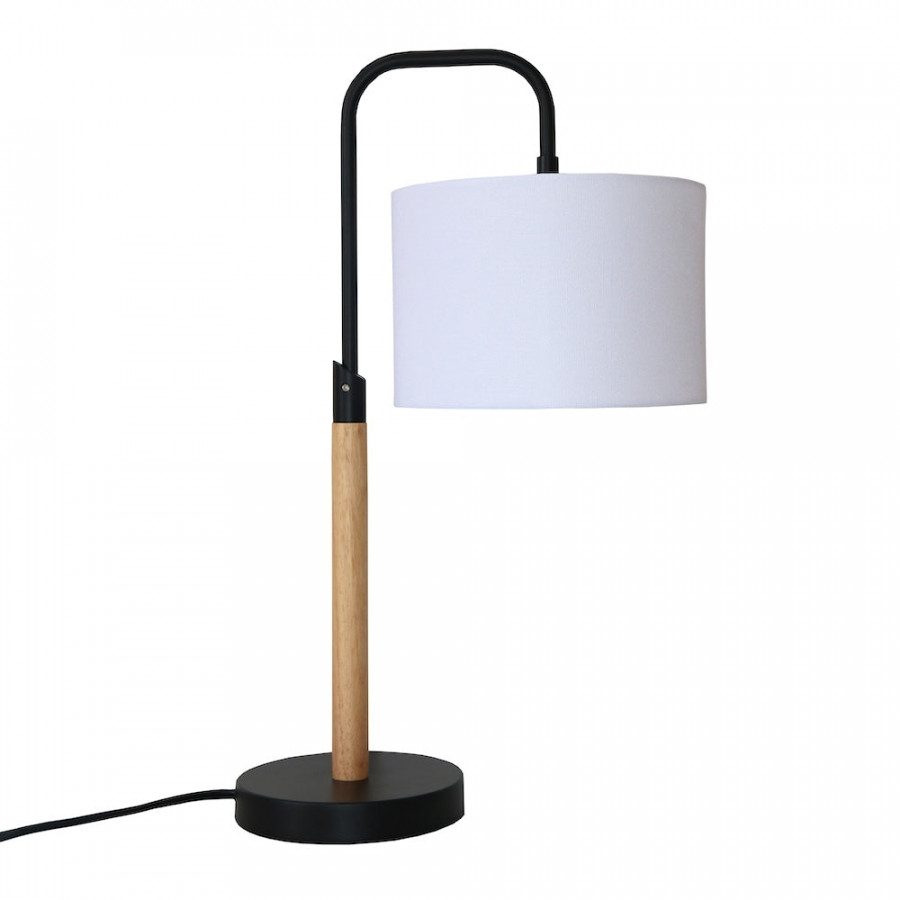 Ashcroft - Arcus Paniz Simple Table Lamp with Cylinder Shade