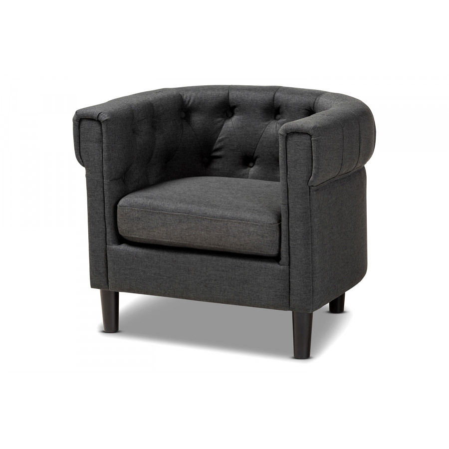 Baxton - Bisset Chesterfield Chair