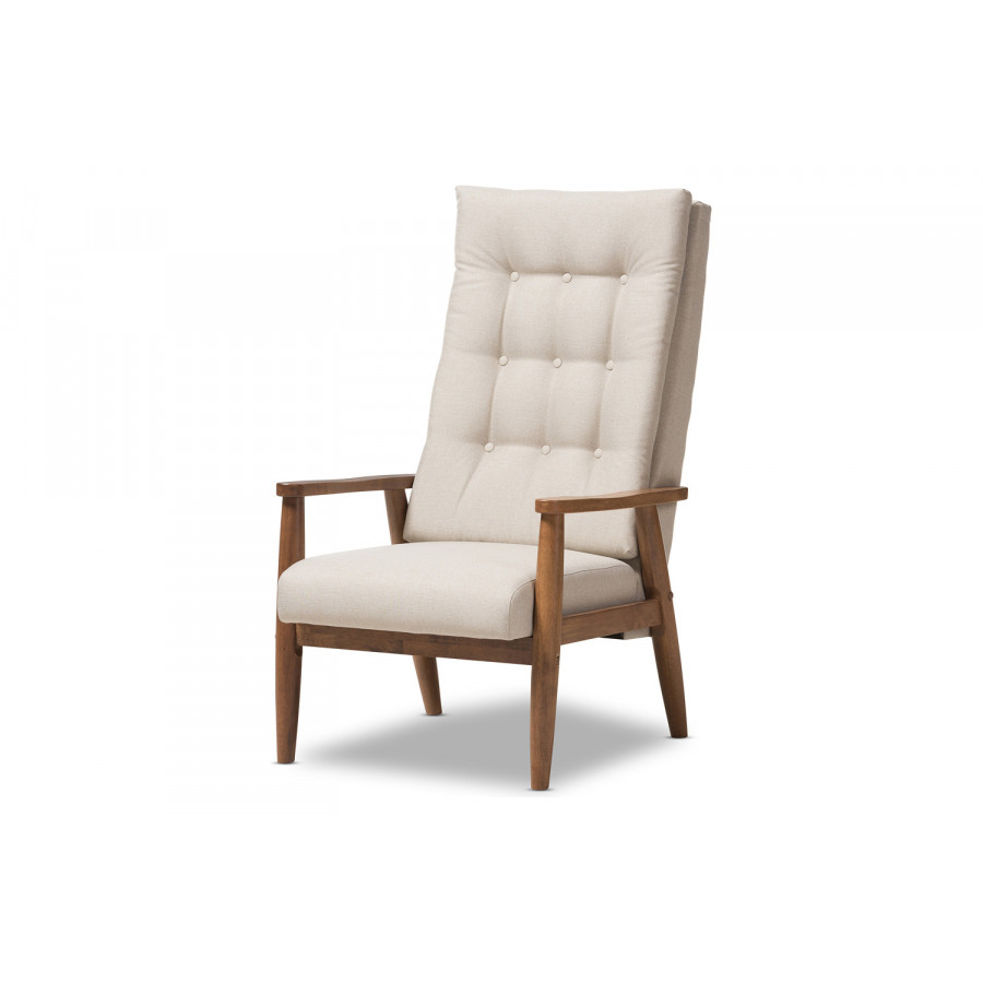 Baxton - Roxy Mid-Century Modern Chair