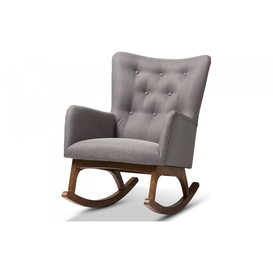 Baxton - Waldmann Mid-Century Modern Rocking Chair