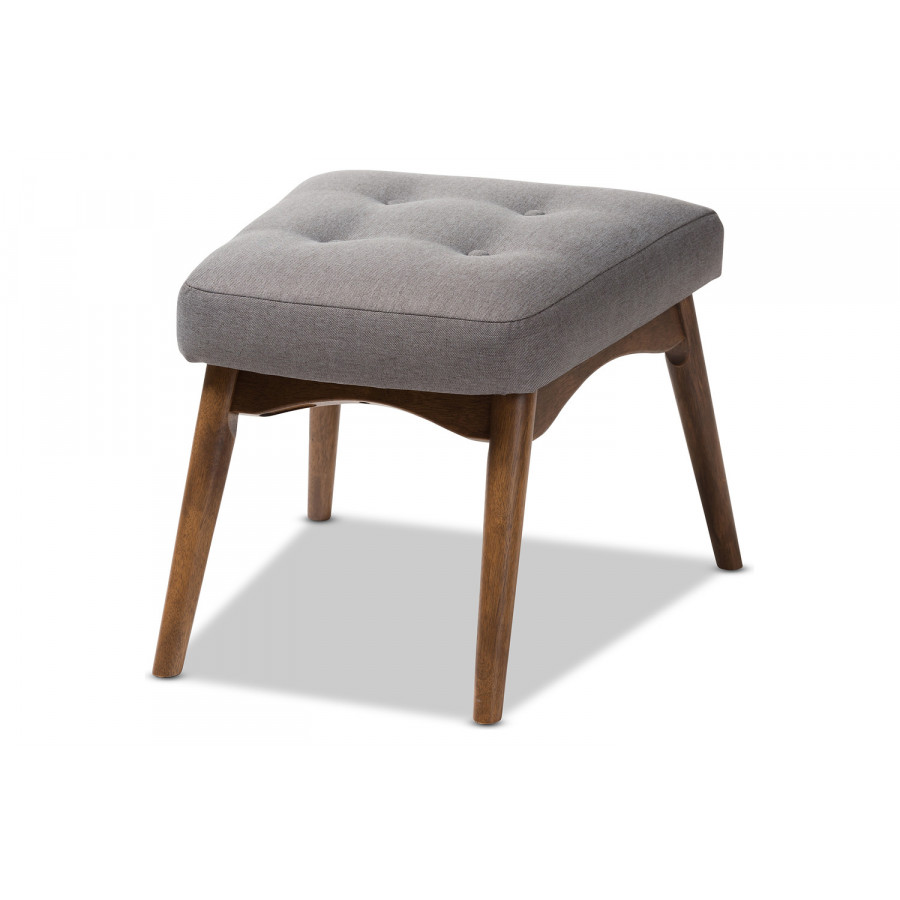 Baxton - Waldmann Mid-Century Modern Ottoman