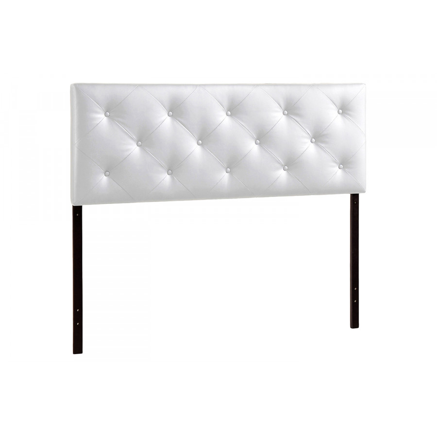 Baxton Bedford Headboard Full Size - White