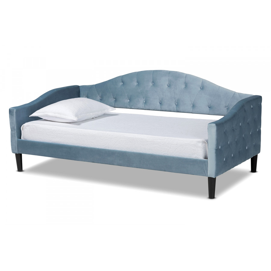 Baxton Benjamin Modern Daybed - Light Blue
