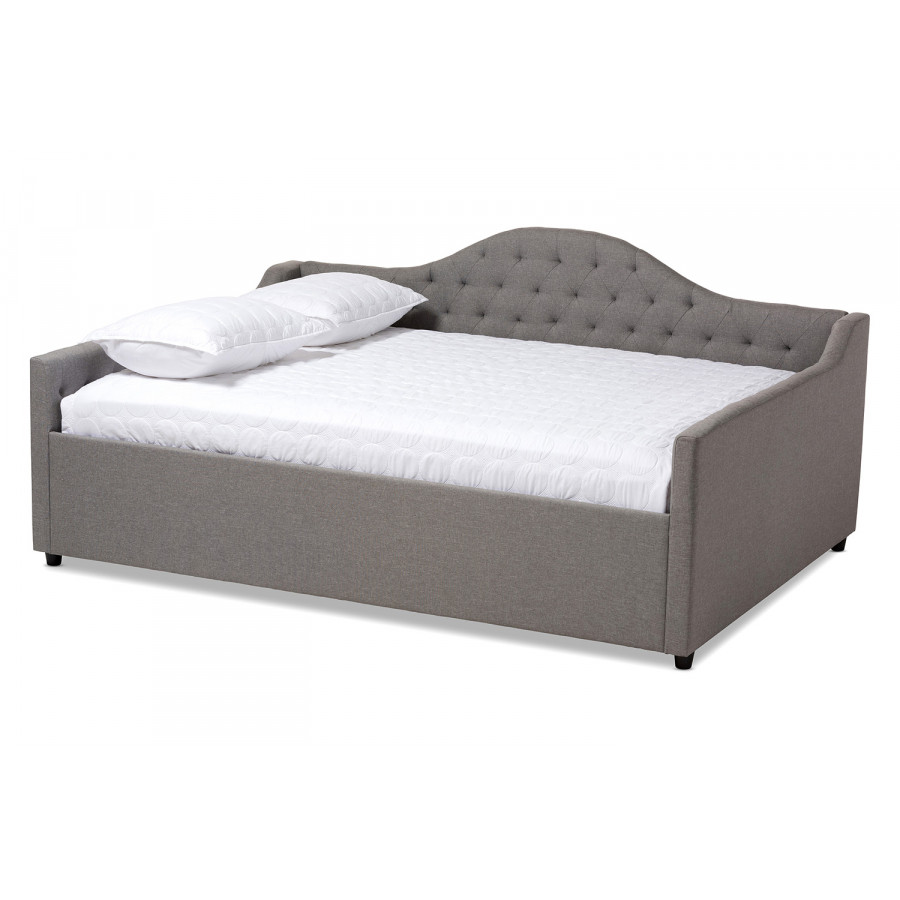 Baxton Eliza Modern Full Size Daybed - Gray