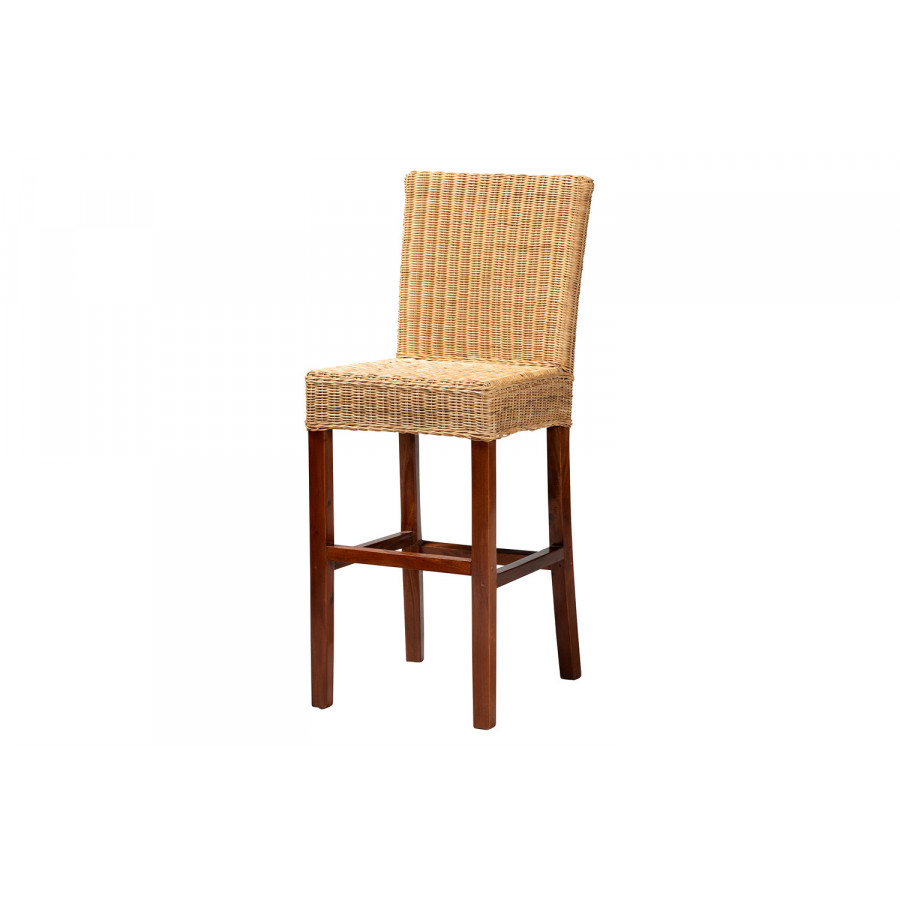 Baxton - Racquel Modern Bar Stool