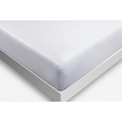 Bedgear Basic Sheet Set - White, Twin Size