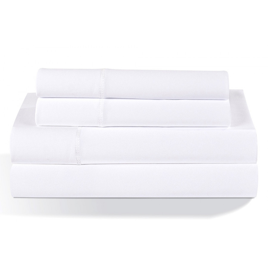 Bedgear Dri-Tec Sheet Set - White, Twin/Twin XL Size