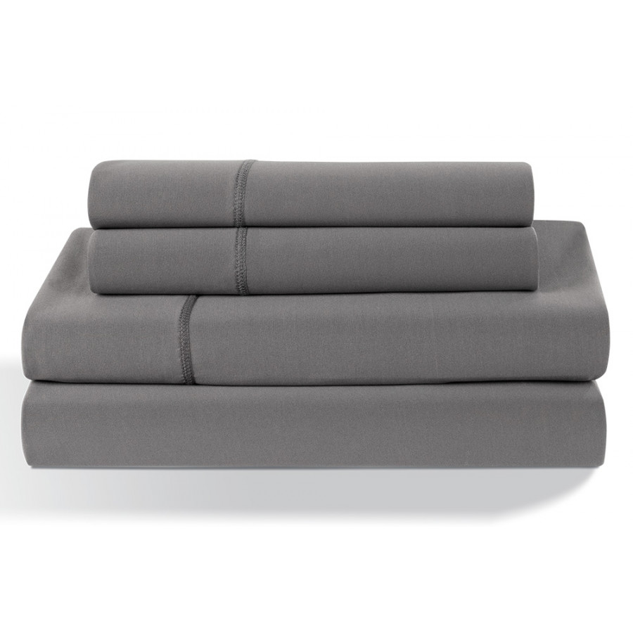 Bedgear Dri-Tec Sheet Set - Gray, King/California King Size
