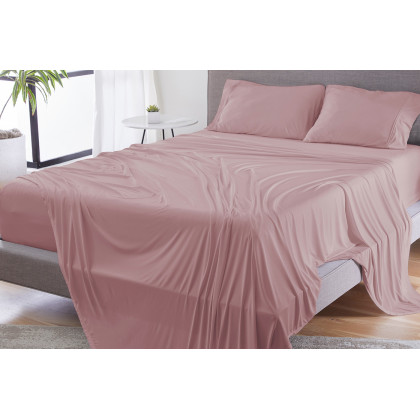 Bedgear Dri-Tec Sheet Set - Blush, King/California King Size