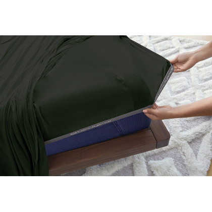 Bedgear Dri-Tec Sheet Set - Forest Green, King/California King Size