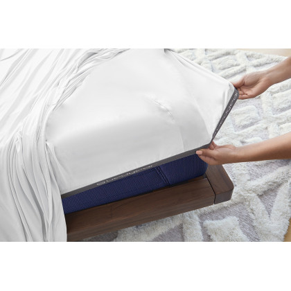 Bedgear Dri-Tec Sheet Set - Bright White, Split King/Split California King Size