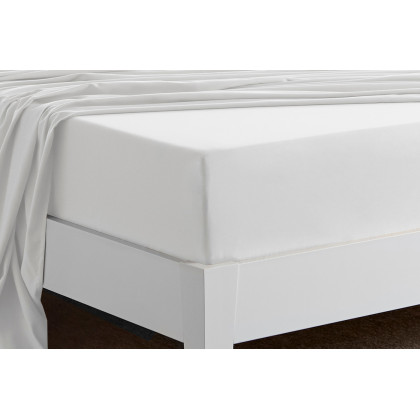 Bedgear Basic Sheet Set - Bright White, Twin Size