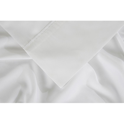 Bedgear Basic Sheet Set - Bright White, Twin Size