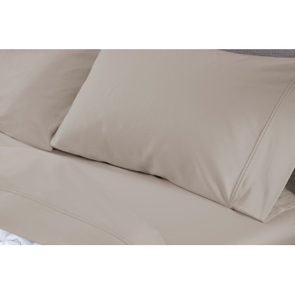 Bedgear Basic Sheet Set - Medium Beige, King Size