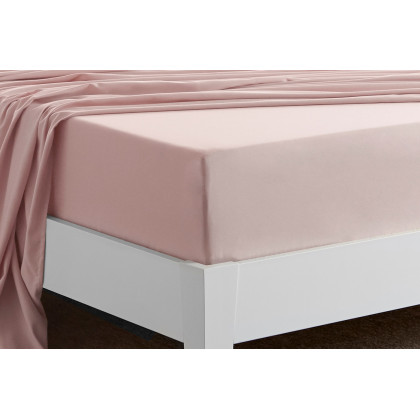 Bedgear Basic Sheet Set - Blush, Twin Size