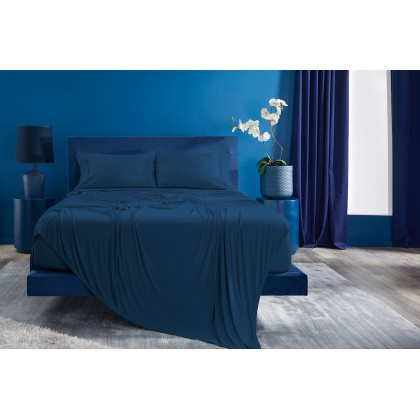 Bedgear Ver-Tex Sheet Set - Navy Blue, Queen Size