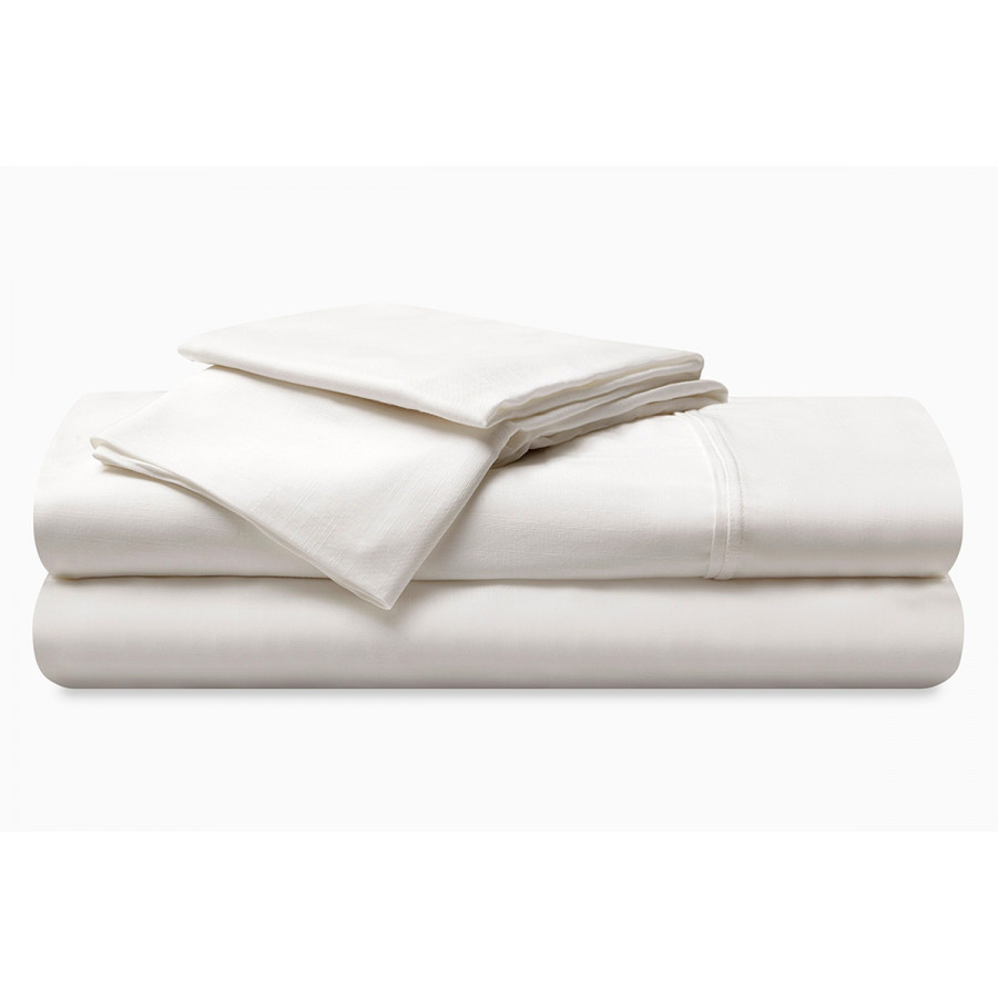Bedgear Hyper-Linen Sheet Set - Bright White, King Size
