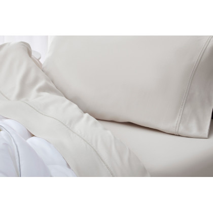Bedgear Hyper-Linen Sheet Set - Bright White, King Size