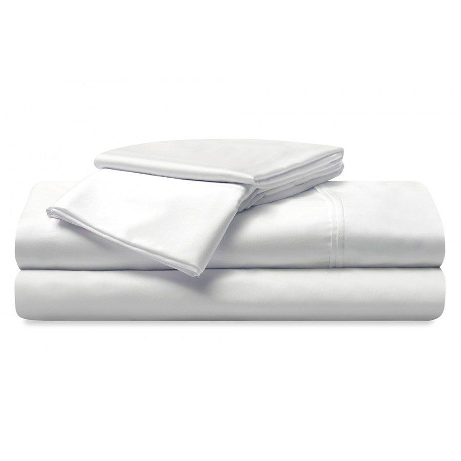 Bedgear Hyper-Cotton Sheet Set - Bright White, Twin Size