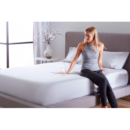 Bedgear Hyper-Cotton Sheet Set - Bright White, Twin Size