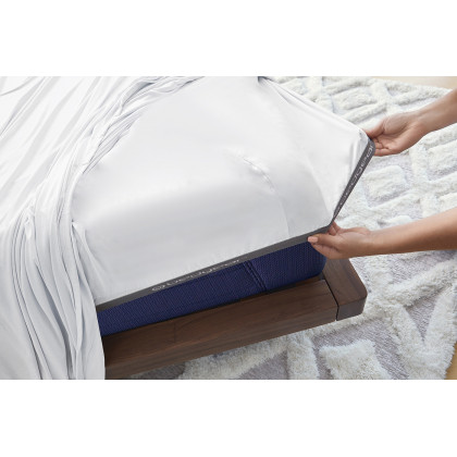 Bedgear Hyper-Cotton Sheet Set - Bright White, Twin Size