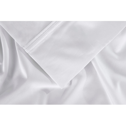 Bedgear Hyper-Cotton Sheet Set - Bright White, Twin Size