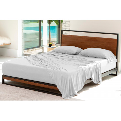 Bedgear Hyper-Wool Sheet Set - Bright White, King/California King Size