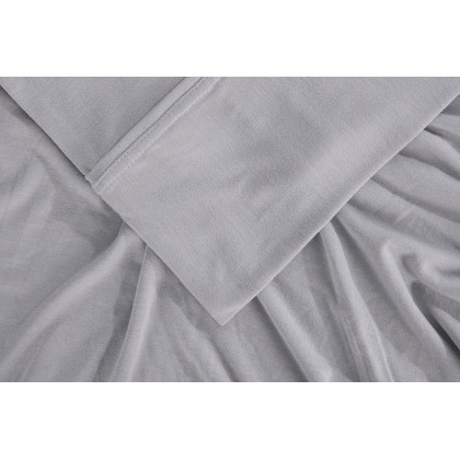 Bedgear Hyper-Wool Sheet Set - Light Gray, Queen Size