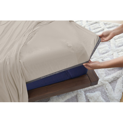 Bedgear Hyper-Wool Sheet Set - Medium Beige, Queen Size