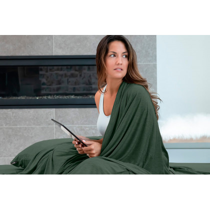 Bedgear Hyper-Wool Sheet Set - Forest Green, Queen Size
