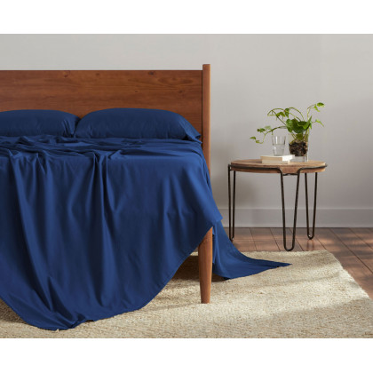 Bedgear Hyper-Cotton Sheet Set - Navy, Twin XL