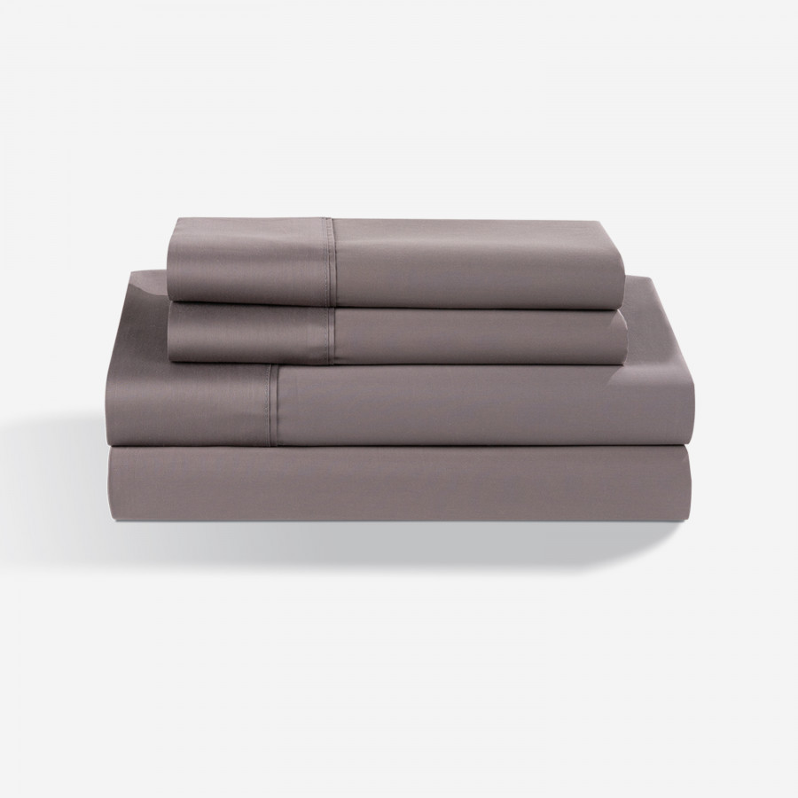 Bedgear Hyper-Cotton Sheet Set - Gray, Twin
