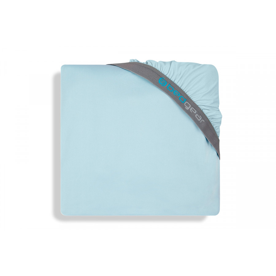 Bedgear Dri-Tec Performance Crib Sheets - Baby Blue