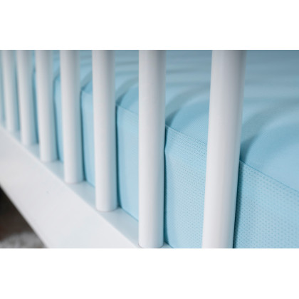 Bedgear Dri-Tec Performance Crib Sheets - Baby Blue