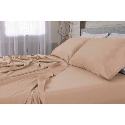 Bedgear Basic Sheet Set - Sand, Full Size