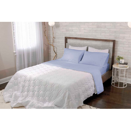 Bedgear Basic Sheet Set - Mist, Queen Size