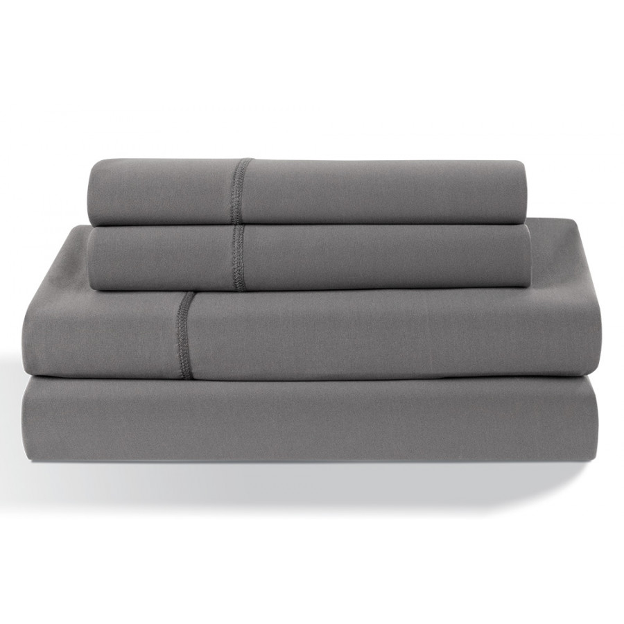 Bedgear Dri-Tec Sheet Set - Gray, Split California King Size