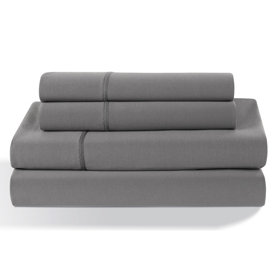Bedgear Dri-Tec Sheet Set - Gray, California King Size
