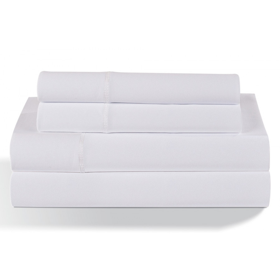 Bedgear Dri-Tec Sheet Set - White, Split California King Size