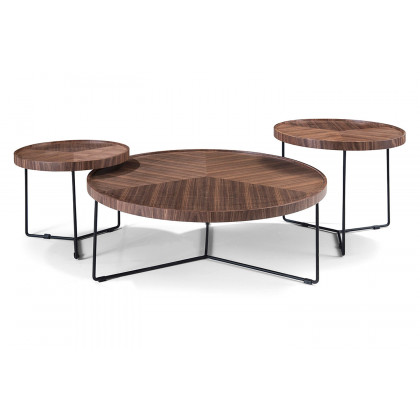 Bellini Abby End Table - Walnut, Large