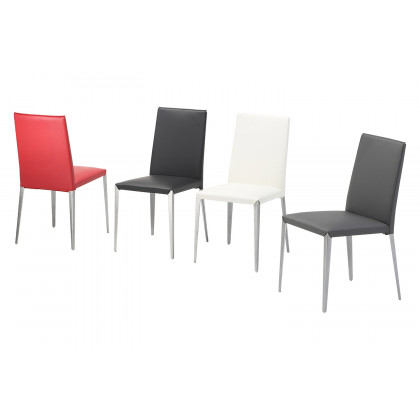 Bellini Air Dining Chairs Set of 2 - Red